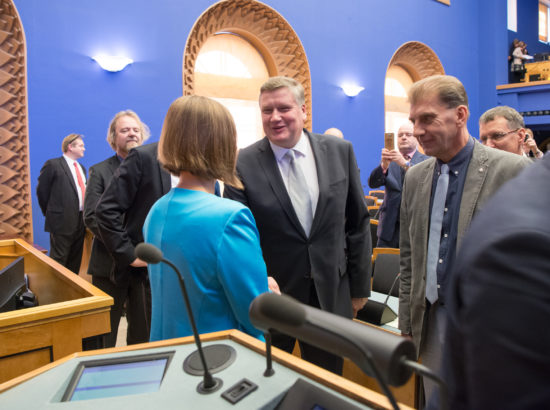 Riigikogu täiendav istung, Vabariigi Presidendi valimine Riigikogus